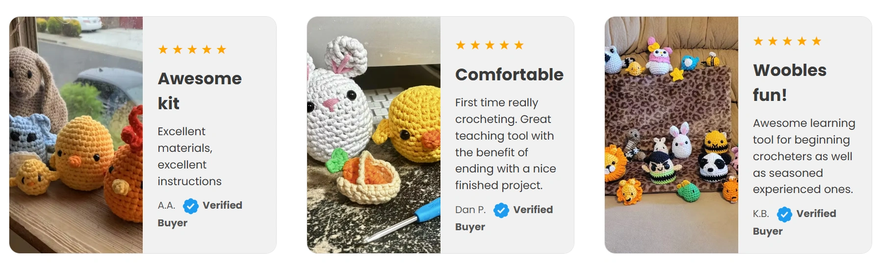 Crochet or Knitted Items